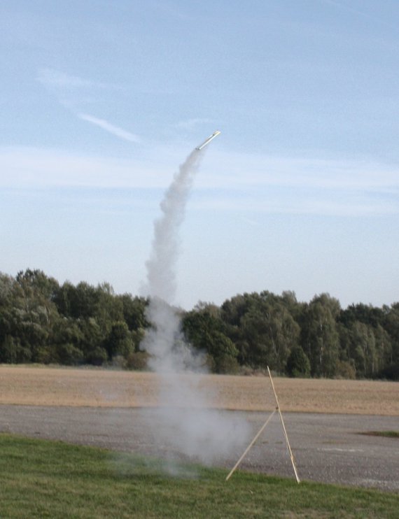 Letajici podivnost Beda - start